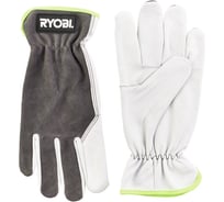 Кожаные садовые перчатки Ryobi размер L RAC810L 5132002993
