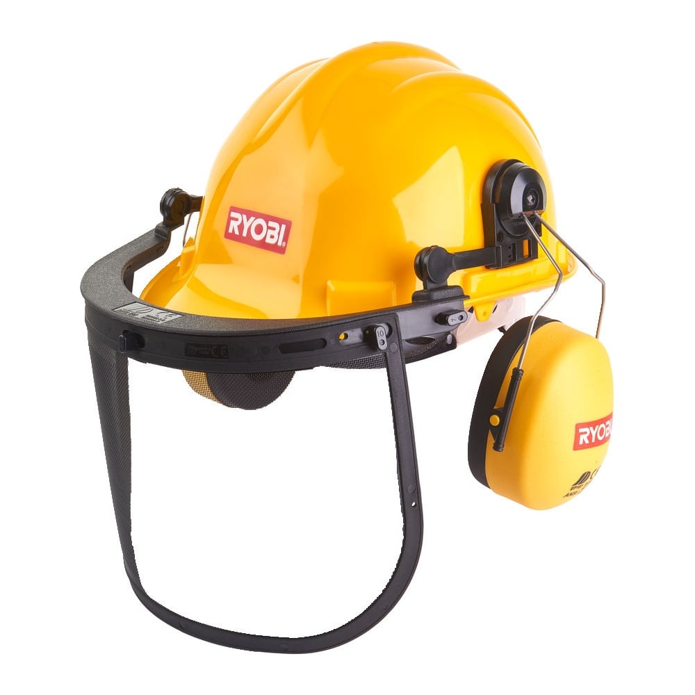 Шлем с защитой лица и наушниками Ryobi ACC008 5132000032 - выгодная ...