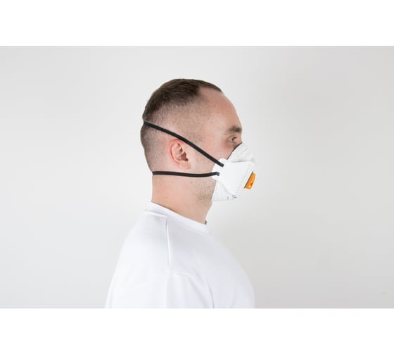 Респиратор с клапаном Jeta Safety, FFP2 NR D, трехпанельный JM-9322