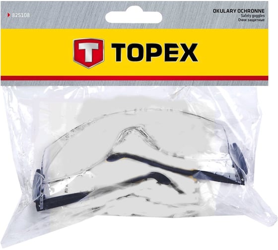 Защитные очки TOPEX белые 82S110