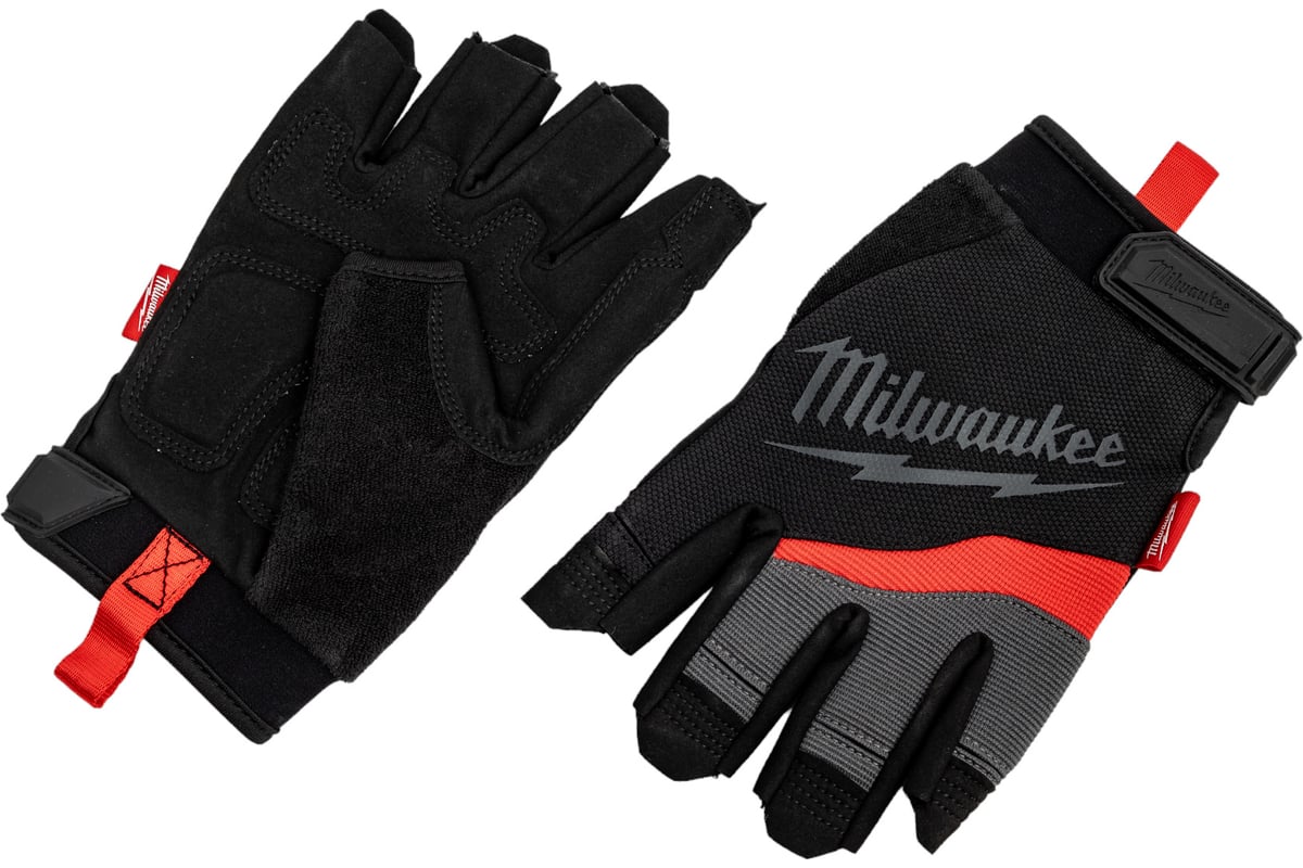 Беспалые перчатки 10/XL Milwaukee 48229743 - выгодная цена, отзывы ...