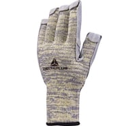 Трикотажные антипорезные перчатки с воловьей кожей Delta Plus VENICUTDX0, размер 10 VECUTDX0GJ10