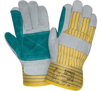 Перчатки ГК Спецобъединение ДОКЕР ЗИМА 0210 спилок, х/б, искуственный мех, усиленный наладонник Пер 257