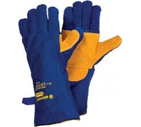 Усиленные спилковые Краги ГК Спецобъединение ПЛАЗМА ПРО+KEVLAR CS-302