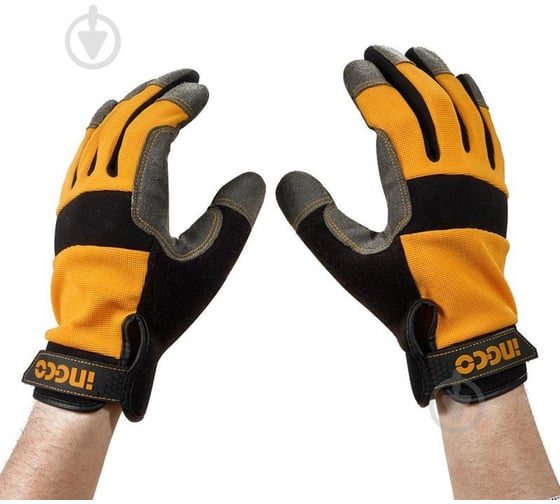 Перчатки механика INGCO INDUSTRIAL р. XL HGMG01-XL
