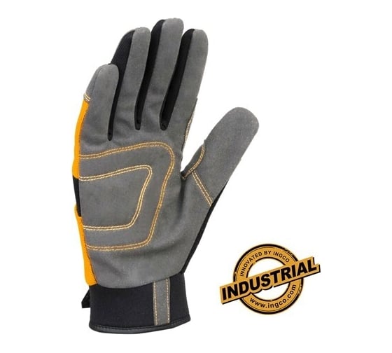 Перчатки механика INGCO INDUSTRIAL р. XL HGMG01-XL