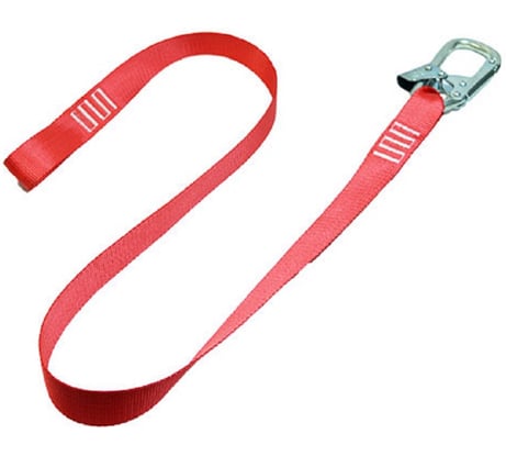 Строп из ленты 1.5 м с монтажным карабином и крепежной петлей ПРОГРЕСС СЕФЕТИ Строп А