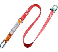 Строп из ленты с амортизатором ПРОГРЕСС СЕФЕТИ с монтажным и соединительным карабином Строп аА+Кс