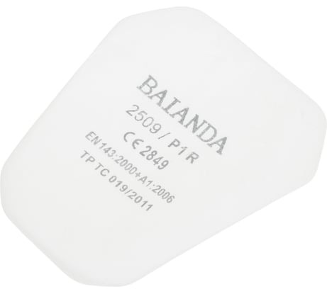 Фильтр для защиты от твердых и жидких частиц, P1R BAIANDA 10 шт 2509