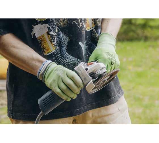 Бесшовные перчатки Jeta Safety для защиты от порезов (5 класс), размер 8/М, JC061-M