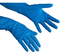 Нитриловые перчатки Vileda Professional Комфорт, р. М, голубые 148164/148172 22894
