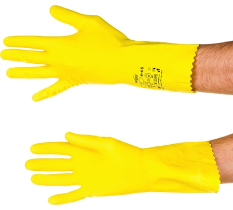 Перчатки Manipula Specialist БЛЕСК L-F-01, латекс 0.40 мм, р.6-6.5/XS Пер 613/6