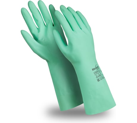 Перчатки Manipula Specialist КОНТАКТ L-F-02, латекс 0.50 мм, р.9-9.5/L Пер 614/9