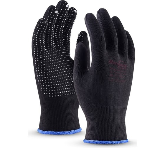 Перчатки Manipula Specialist МИКРОН БЛЭК ПВХ TNG-28 р.10 Пер 120/10