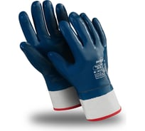 Перчатки Manipula Specialist ТЕХНИК КП (TN-01/MG-224), джерси, нитрил полный, крага, цвет синий (11), Пер 601/11