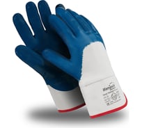 Перчатки Manipula Specialist ТЕХНИК КЧ (TN-02/MG-225), джерси, нитрил 3/4, крага, цвет синий (11), Пер 602/11