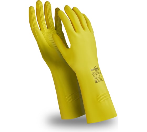 Перчатки Manipula Specialist ФОРСАЖ L-F-14, латекс 0.55 мм, р.10-10.5/XL Пер 648/10