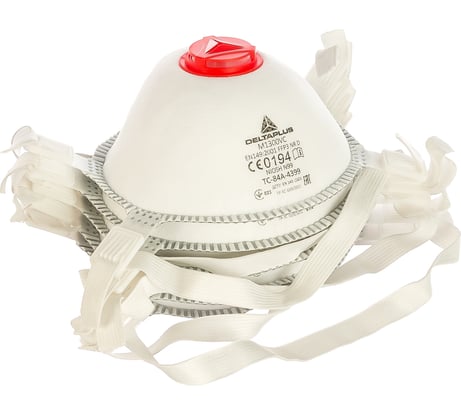 Респираторная маска с клапаном выдоха Delta Plus FFP3 M1300VC