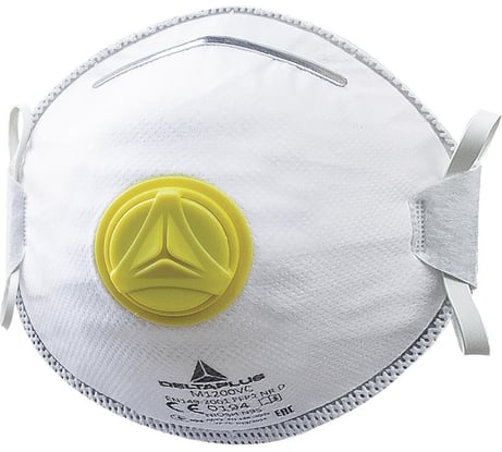 Респираторная маска с клапаном выдоха Delta Plus FFP2 10 шт. M1200VC