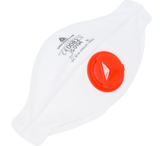 Респираторная четырёхпанельная маска Delta Plus FFP3 10 шт. M1304VC