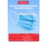 Медицинская маска OfficeClean набор 50 шт., одноразовая, стандарт, 3-х сл. с носовым фиксатором на резинках, пакет 339049 3