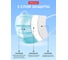 Медицинская маска OfficeClean набор 50 шт., одноразовая, стандарт, 3-х сл. с носовым фиксатором на резинках, пакет 339049 5