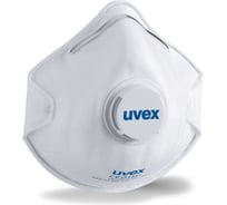 Фильтрующая полумаска Uvex Силв-Эйр 2110, Ffp1, с клапаном 8732110