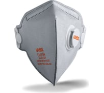Фильтрующая полумаска Uvex Силв-Эйр 3220, Ffp2, с клапаном и угольным фильтром 8733220
