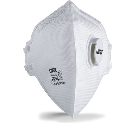 Фильтрующая полумаска Uvex Силв-Эйр 3310, Ffp3, с клапаном 8733310