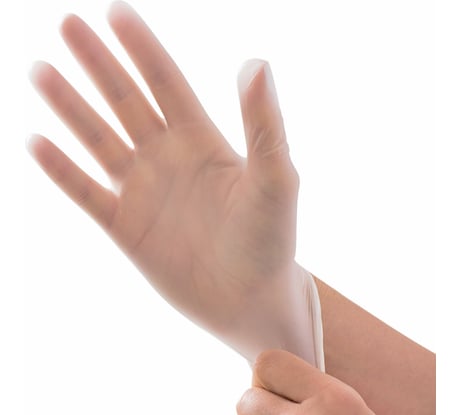 Виниловые неопудренные перчатки AVIORA р.XL, 100 шт. 402-673