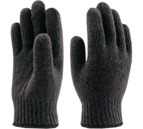 Двойные перчатки х/б СПЕЦ-SB черные 3.7220.045