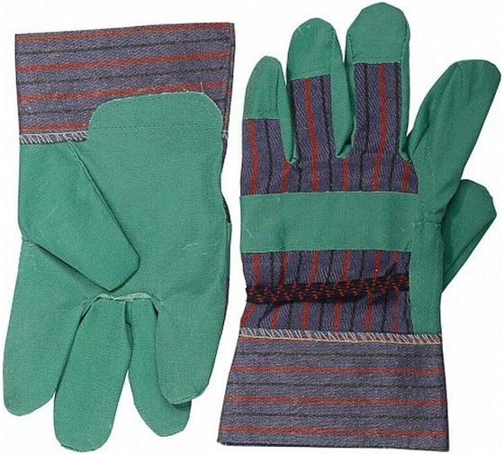 Перчатки зеленые из искусственной кожи (размер XL) STAYER 1132-XL