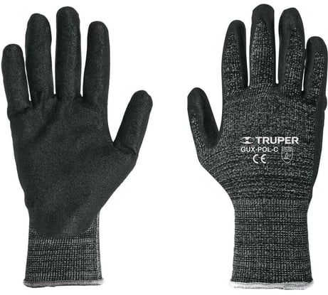 Универсальные перчатки Truper нейлон, покрытие из нитрила GUX-POL-M 17065