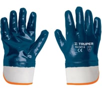 Рабочие перчатки Truper хлопок, покрытие из нитрила GU-NIT-S 15245