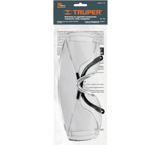 Прозрачные защитные очки с защитой линз Truper LESO-TR 14308