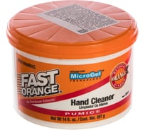 Очиститель рук с пемзой, 397г. PERMATEX ФАСТ ОРАНЖ 35013