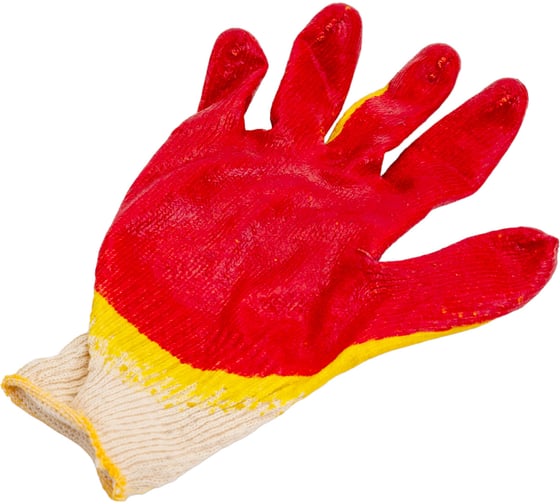 Перчатки DINFIX ULTRA с 2-м латексным обливом, 13 класс, красные, 10 пар 00-0003752