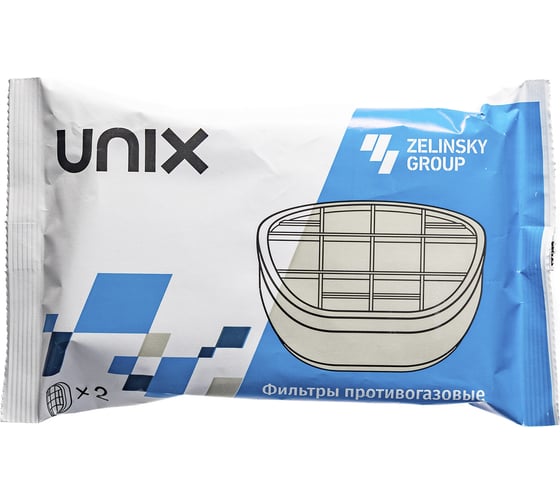 Противогазовый фильтр UNIX 531 А1В1Е1К1 2 шт 102-021-0006