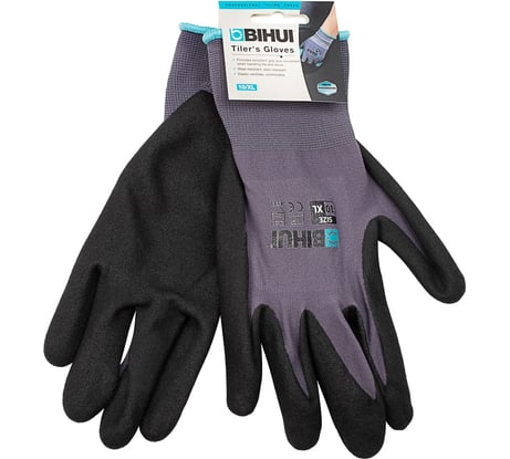 Строительные перчатки с латексным покрытием BIHUI TGDXL