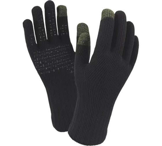 Водонепроницаемые перчатки DexShell ThermFit Gloves V2.0, черные, р. M DG326TS20-BLKM