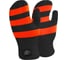 Водонепроницаемые детские варежки DexShell Children mittens, оранжевые DG536L 1