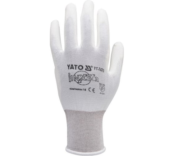 Перчатки YATO NYLON 10" YT-7470