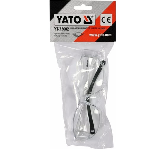 Защитные открытые очки YATO YT-73602