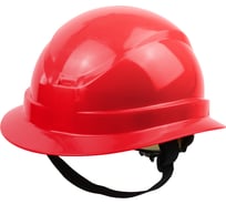 Защитная шахтерская каска Ампаро Маяк красная 146606