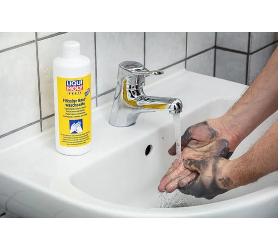 Жидкая паста для очистки рук LIQUI MOLY Flussige Hand-Wasch-Paste, 0.5л 3355
