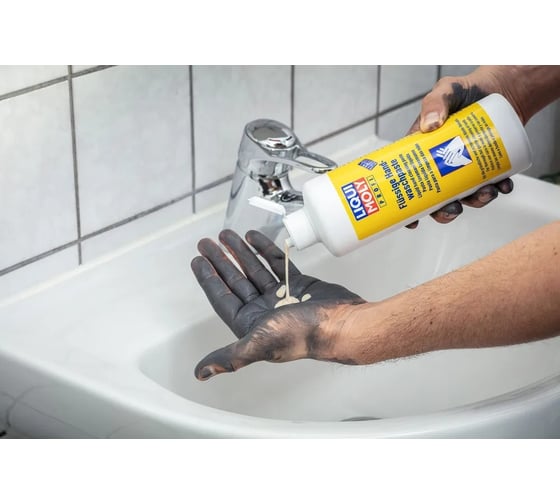 Жидкая паста для очистки рук LIQUI MOLY Flussige Hand-Wasch-Paste, 0.5л 3355