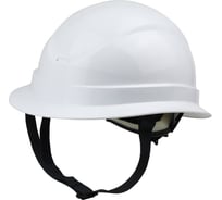Защитная шахтерская каска Ампаро Маяк белая 146601