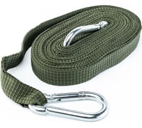 Эвакуационная стропа Tplus 20 м, 2 петли, олива T022340