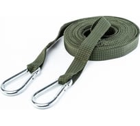 Эвакуационная тактическая с карабином Tplus 10 м, 2 петли, олива T021433