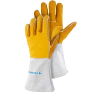 Спилковые водоотталкивающие краги Foxweld Защита 4704